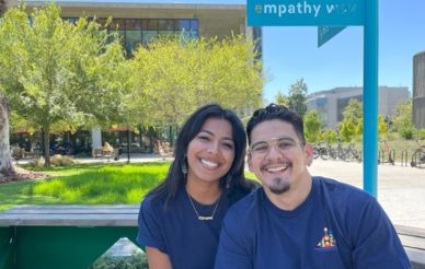  Second-year medical students at UC San Diego School of Medicine and co-chairs of the Latino Medical Student Association